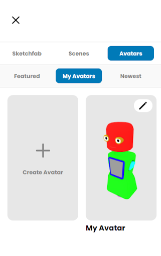 Quick Custom Avatars in Hubs