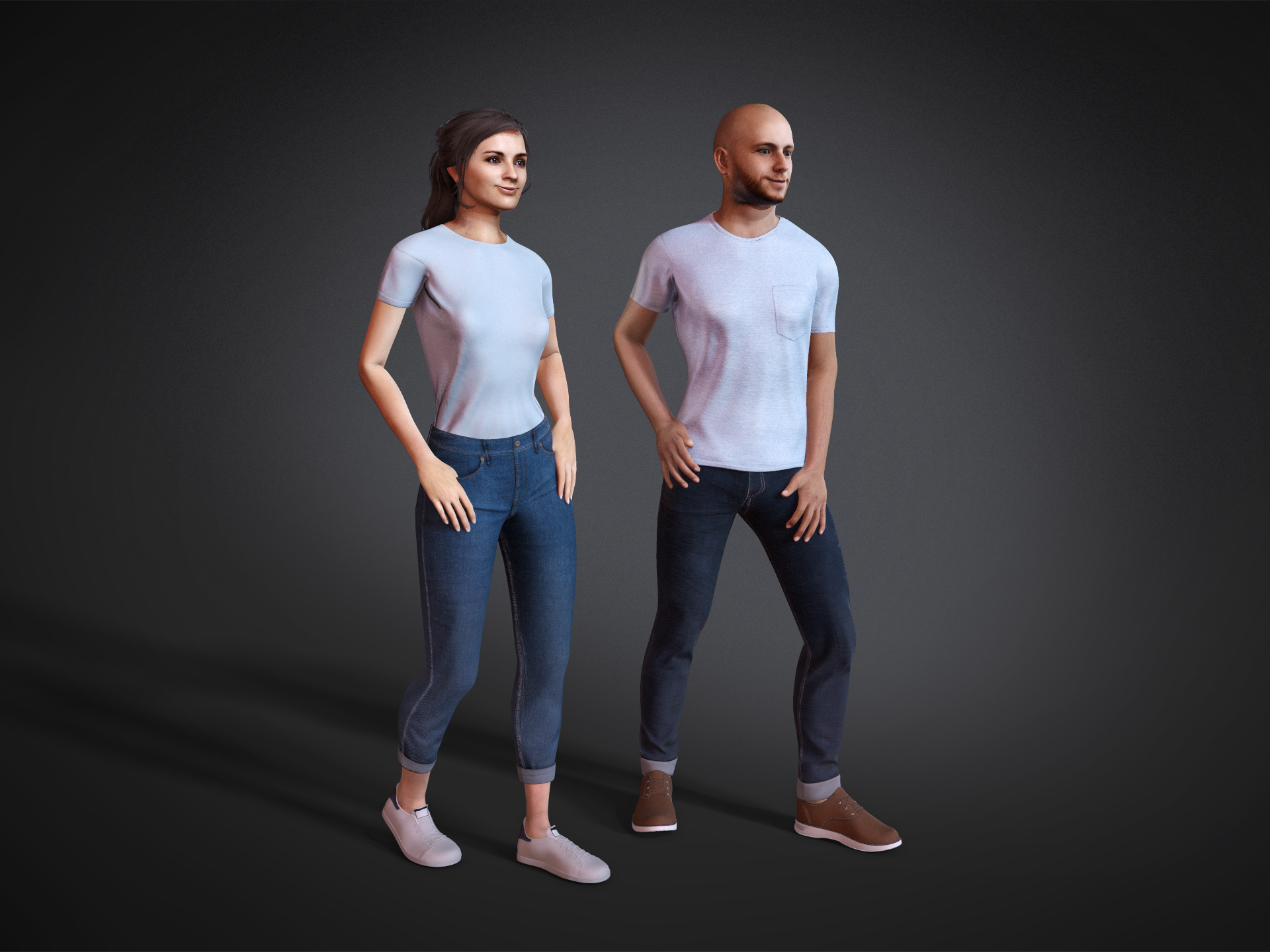 Hot human. Avatar SDK. 3d avatars Metaverse. 3d avatar Full body. 3d Metaverse avatar body.