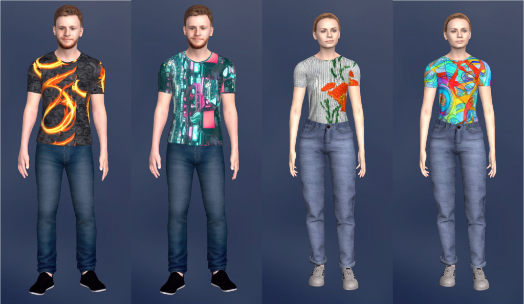 Avatar SDK clothes generation with AI