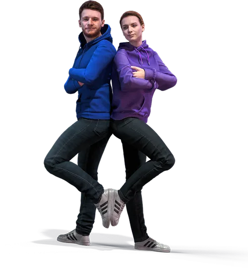 Realistic 3D avatars created from a selfie with MetaPerson Creator