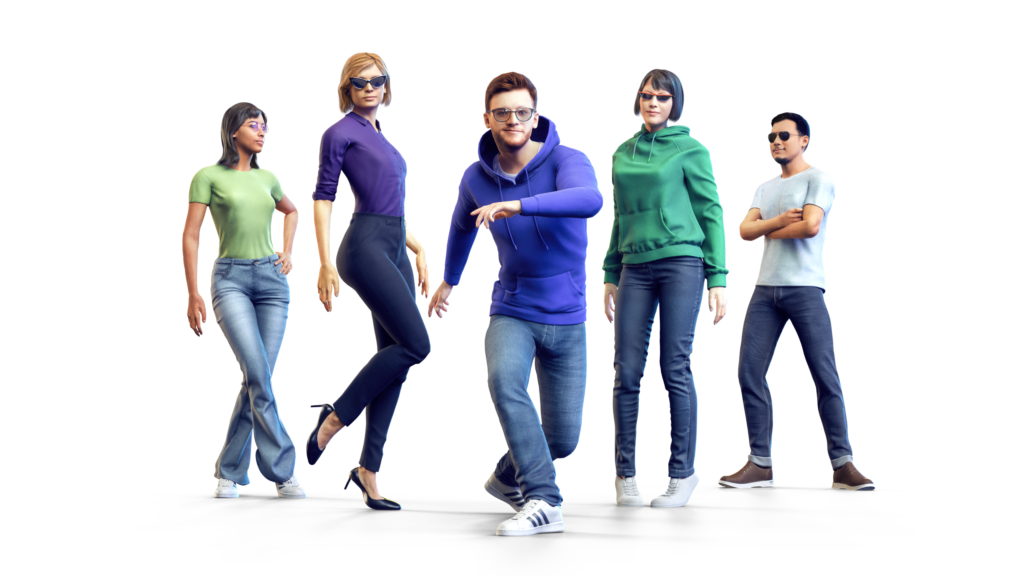 New features for MetaPerson avatars